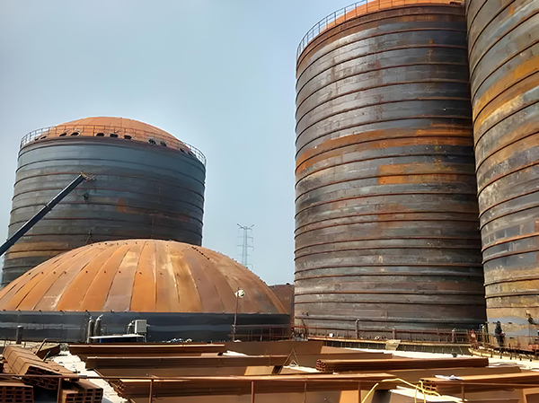 嘉鱼焦粉钢板仓